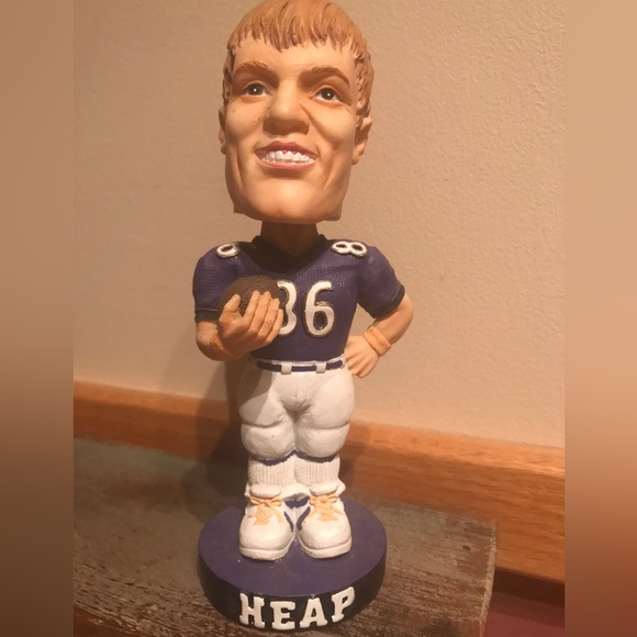 NFL Baltimore Ravens Bobblehead Todd Heap #86 football player - Picture 1 of 4